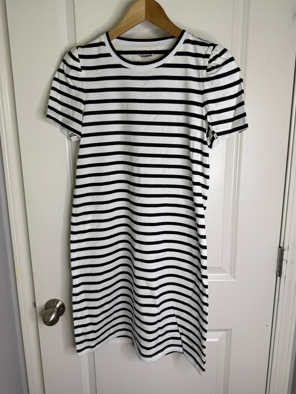 Kate Spade New York Sailing Stripe Cotton T Shirt Dress Size Small